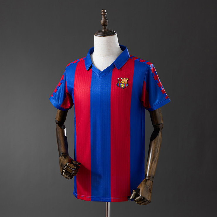 Retro Barcelona 1990/92 Hjemmedrakt Herre Fotballdrakt
