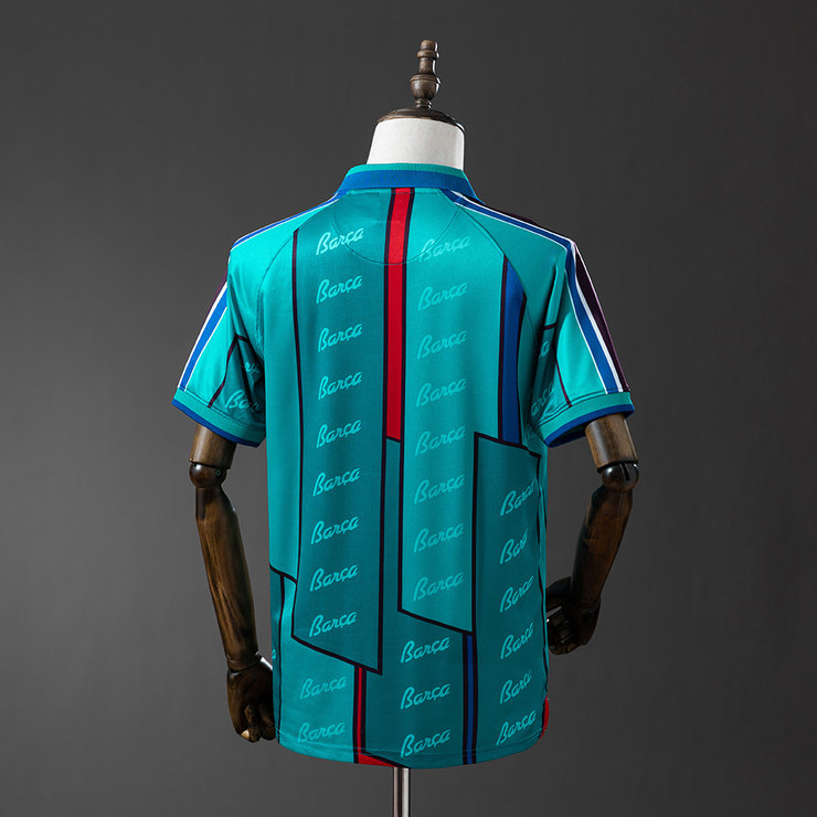 Retro Barcelona 1995/97 Bortedrakt Herre Fotballdrakt