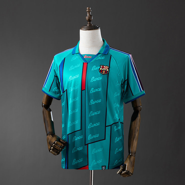 Retro Barcelona 1995/97 Bortedrakt Herre Fotballdrakt