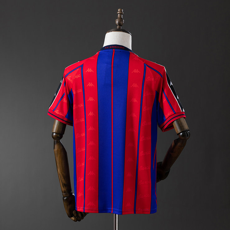 Retro Barcelona 1997/98 Hjemmedrakt Herre Fotballdrakt
