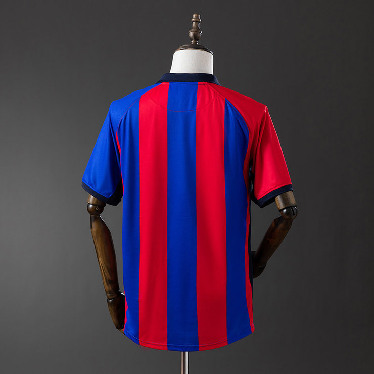 Retro Barcelona 2001/02 Hjemmedrakt Herre Fotballdrakt