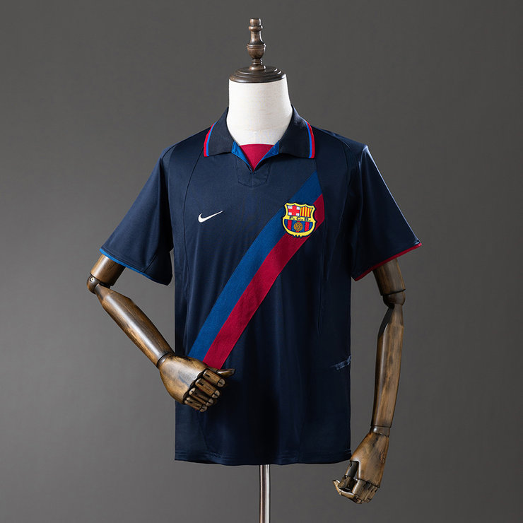 Retro Barcelona 2002/03 Tredjedrakt Herre Fotballdrakt