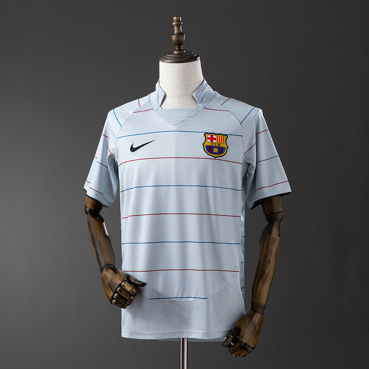 Retro Barcelona 2003/04 Bortedrakt Herre Fotballdrakt