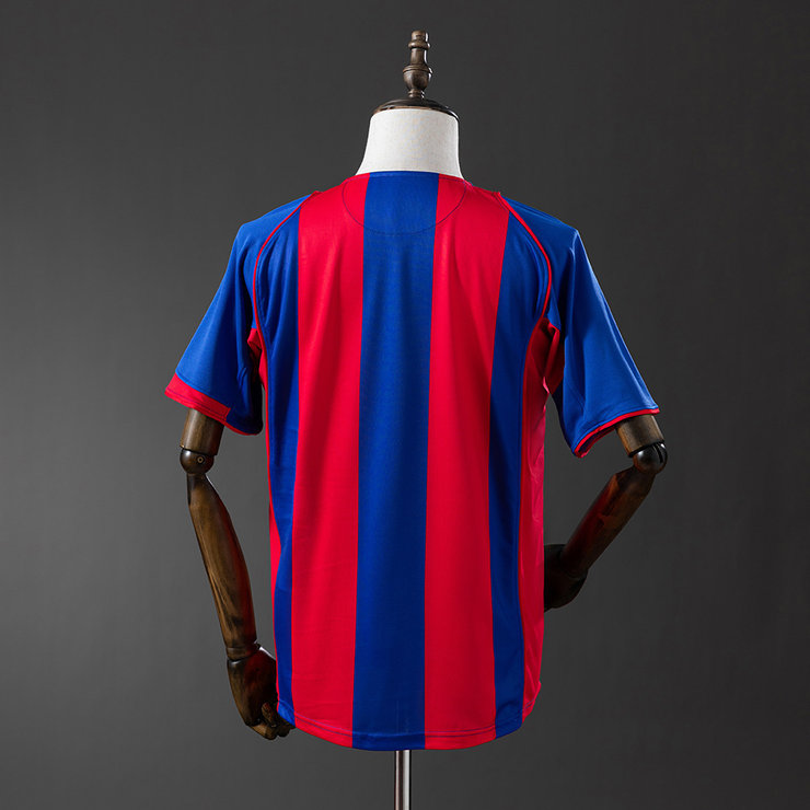 Retro Barcelona 2004/05 Hjemmedrakt Herre Fotballdrakt