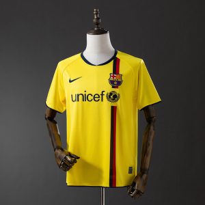 Retro Barcelona 2008/09 Bortedrakt Herre Fotballdrakt
