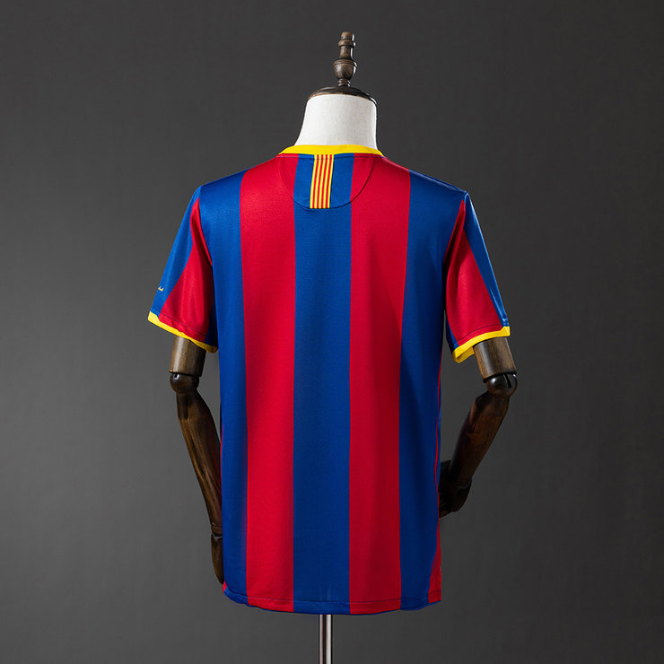 Retro Barcelona 2010/11 Hjemmedrakt Herre Fotballdrakt