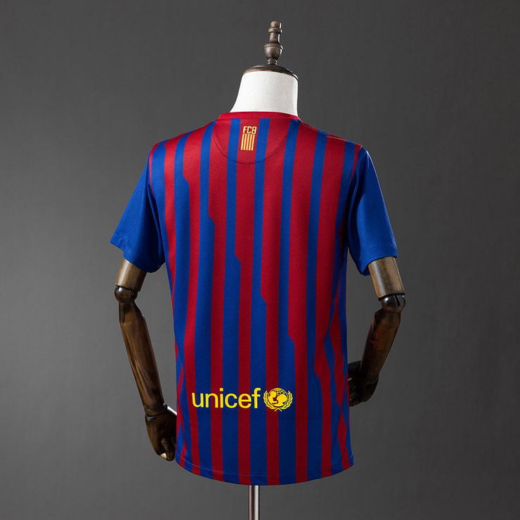 Retro Barcelona 2011/12 Hjemmedrakt Herre Fotballdrakt