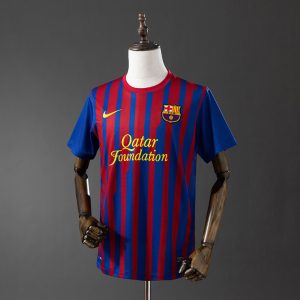 Retro Barcelona 2011/12 Hjemmedrakt Herre Fotballdrakt