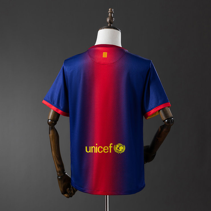 Retro Barcelona 2012/13 Hjemmedrakt Herre Fotballdrakt