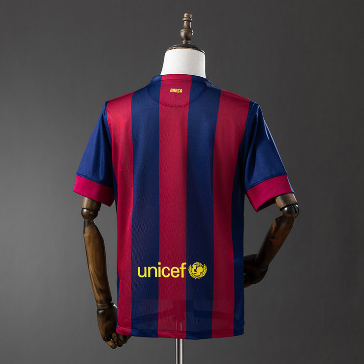 Retro Barcelona 2014/15 Hjemmedrakt Herre Fotballdrakt
