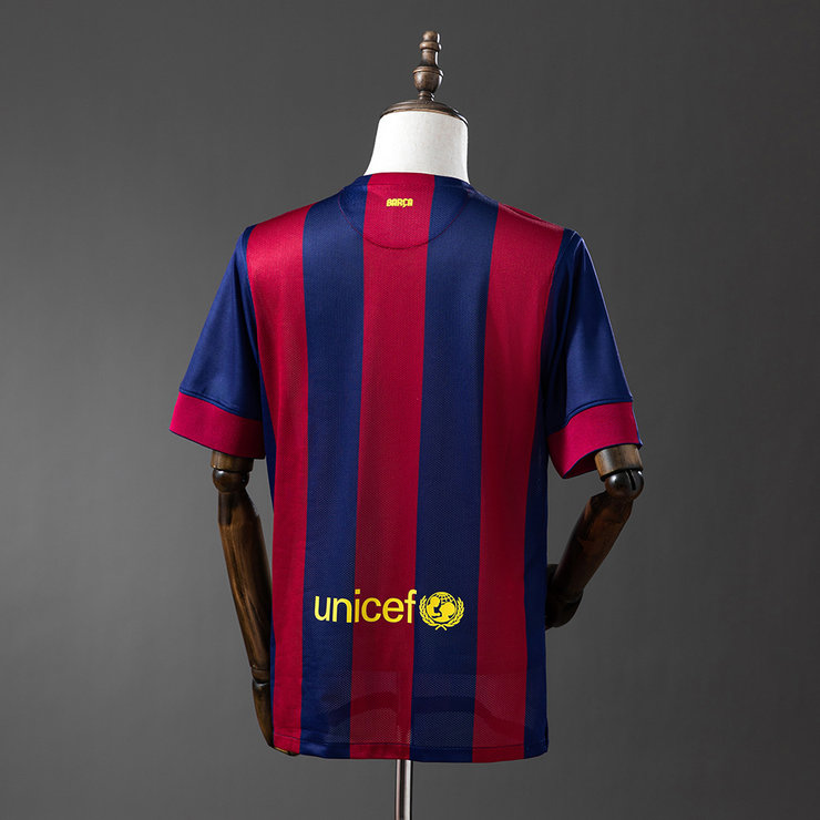 Retro Barcelona 2014/15 Hjemmedrakt Herre Fotballdrakt