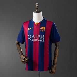 Retro Barcelona 2014/15 Hjemmedrakt Herre Fotballdrakt