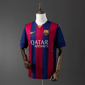 Retro Barcelona 2014/15 Hjemmedrakt Herre Fotballdrakt