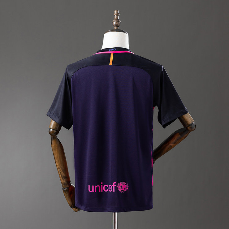Retro Barcelona 2016/17 Bortedrakt Herre Fotballdrakt