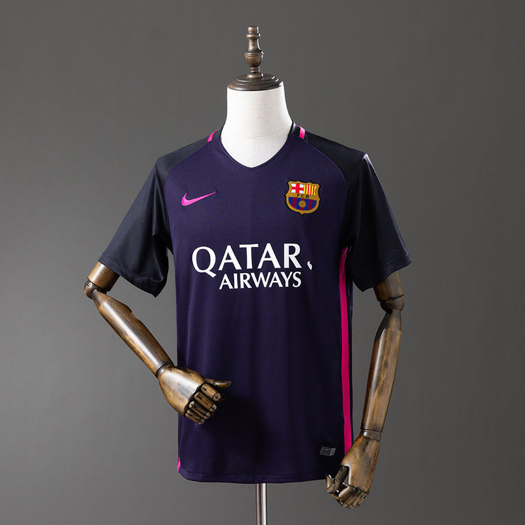 Retro Barcelona 2016/17 Bortedrakt Herre Fotballdrakt