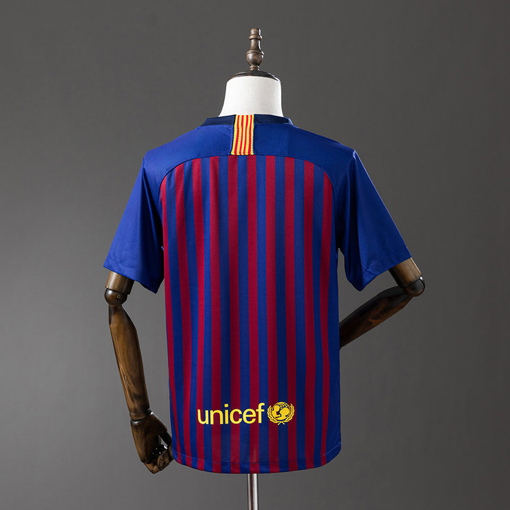 Retro Barcelona 2018/19 Hjemmedrakt Herre Fotballdrakt