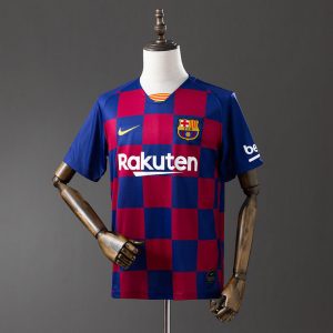 Retro Barcelona 2019/20 Hjemmedrakt Herre Fotballdrakt
