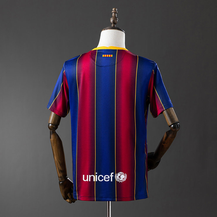 Retro Barcelona 2020/21 Hjemmedrakt Herre Fotballdrakt