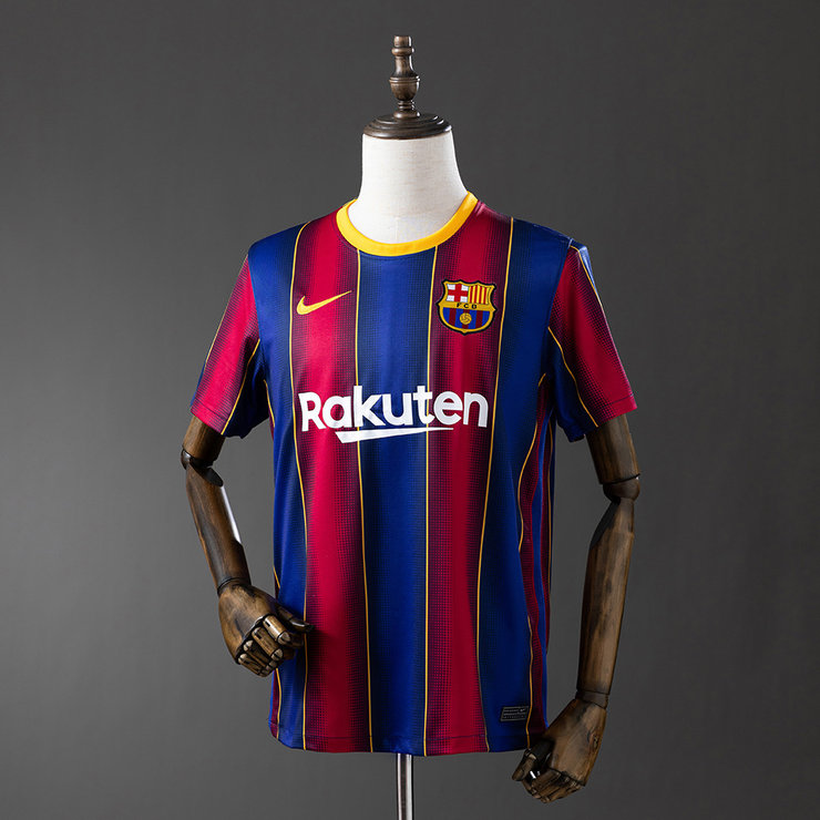 Retro Barcelona 2020/21 Hjemmedrakt Herre Fotballdrakt