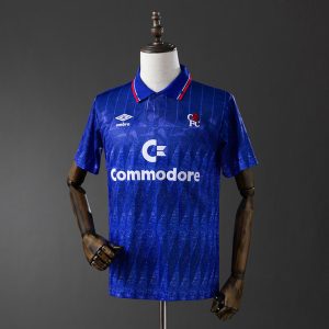 Retro Chelsea 1989/91 Hjemmedrakt Herre Fotballdrakt