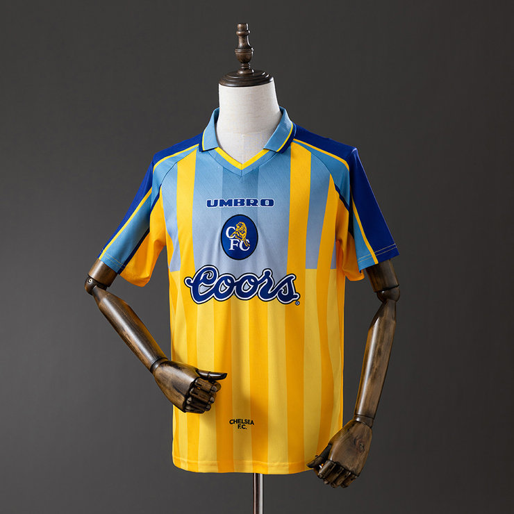 Retro Chelsea 1995/97 Bortedrakt Herre Fotballdrakt