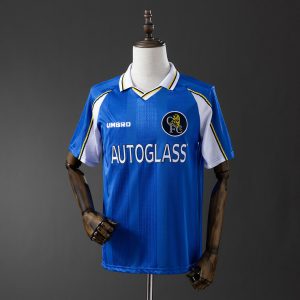 Retro Chelsea 1997/99 Hjemmedrakt Herre Fotballdrakt