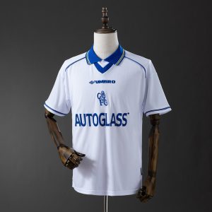 Retro Chelsea 1998/00 Bortedrakt Herre Fotballdrakt