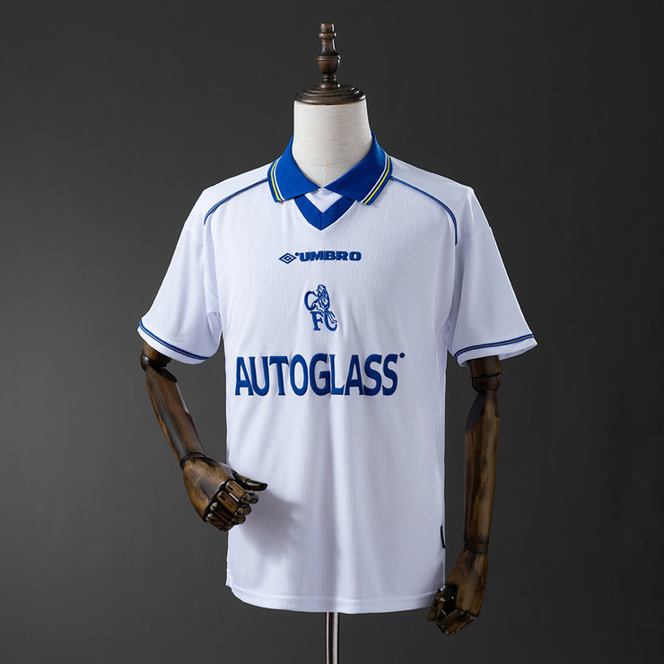 Retro Chelsea 1998/00 Bortedrakt Herre Fotballdrakt