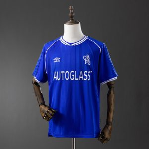 Retro Chelsea 1999/01 Hjemmedrakt Herre Fotballdrakt