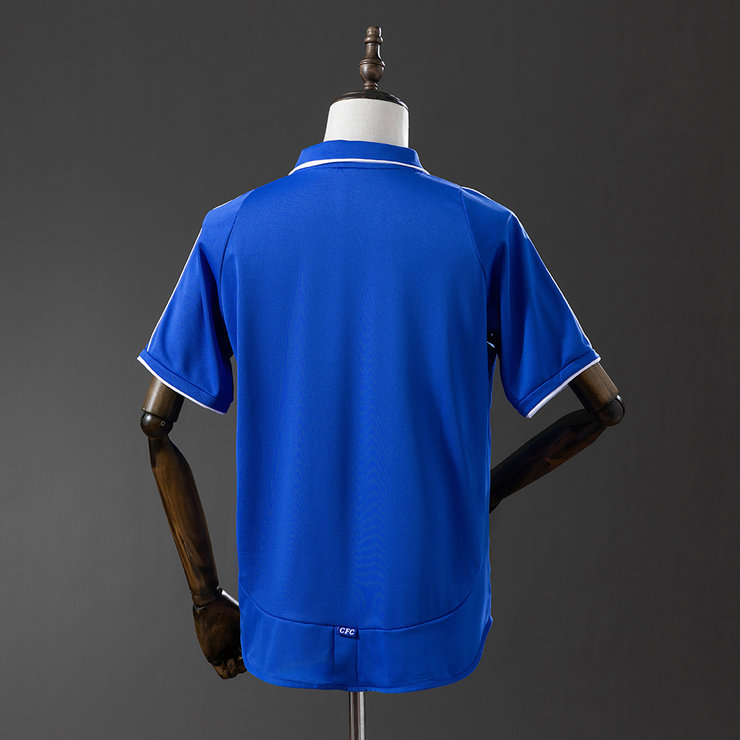 Retro Chelsea 2001/03 Hjemmedrakt Herre Fotballdrakt