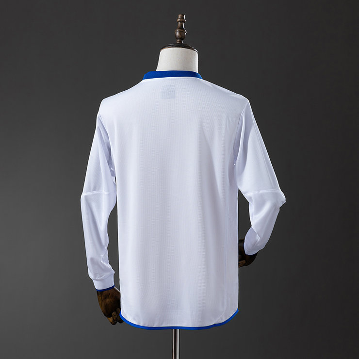 Retro Chelsea 2003/05 Bortedrakt Langermet Herre Fotballdrakt
