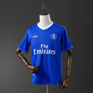 Retro Chelsea 2003/05 Hjemmedrakt Herre Fotballdrakt