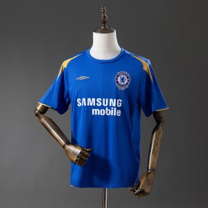 Retro Chelsea 2005/06 Hjemmedrakt Herre Fotballdrakt