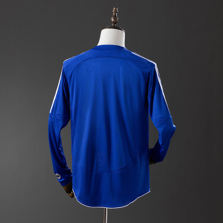 Retro Chelsea 2006/07 Hjemmedrakt Langermet Herre Fotballdrakt