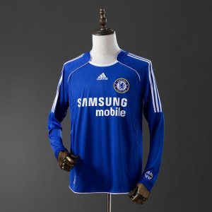 Retro Chelsea 2006/07 Hjemmedrakt Langermet Herre Fotballdrakt