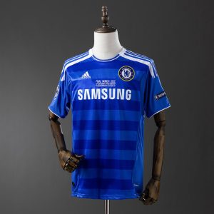 Retro Chelsea 2011/12 Hjemmedrakt Champions League Herre Fotballdrakt