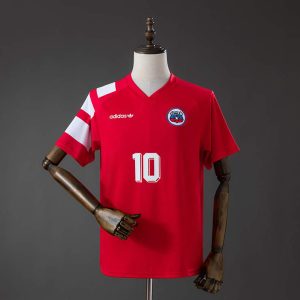 Retro Chile 1994 Hjemmedrakt #10 Fotballdrakt Herre