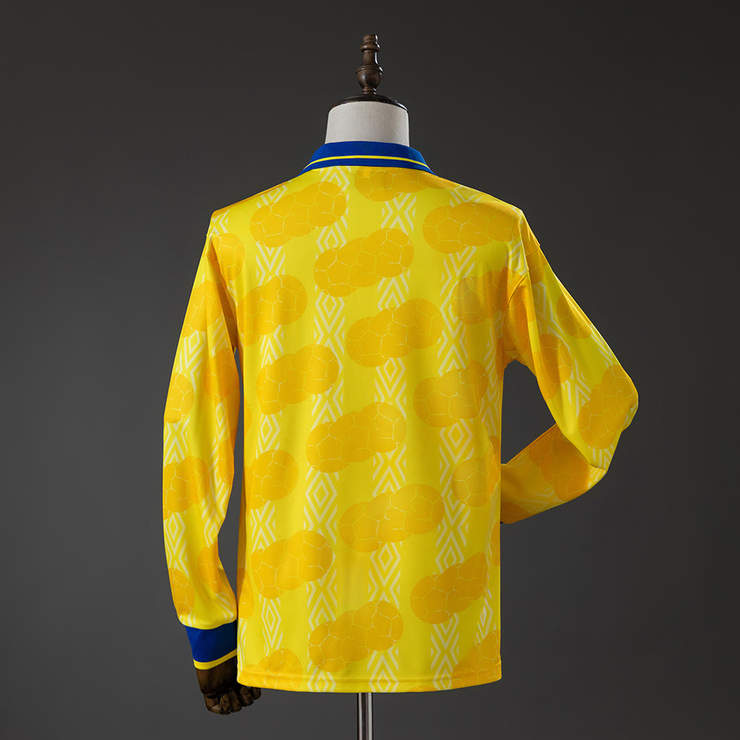 Retro Colombia 1994 Hjemmedrakt Langermet Herre Fotballdrakt