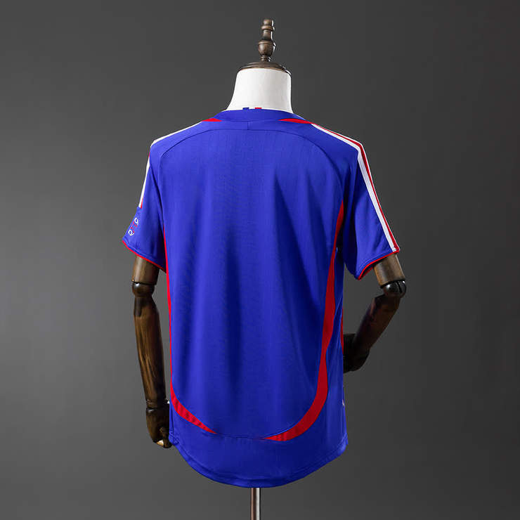 Retro Frankrike 2006 Hjemmedrakt Herre Fotballdrakt
