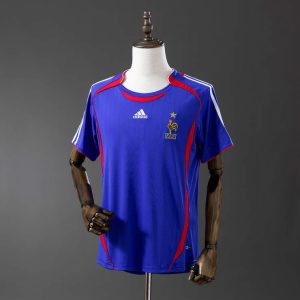 Retro Frankrike 2006 Hjemmedrakt Herre Fotballdrakt