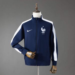 Retro Frankrike 2014 Hjemmejakke Fotballdrakt Herre