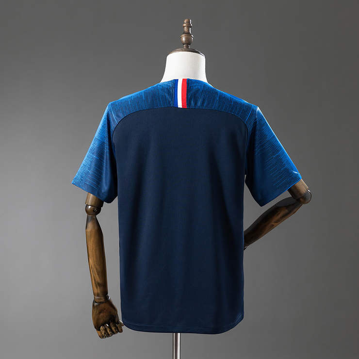 Retro Frankrike 2018 Hjemmedrakt Herre Fotballdrakt