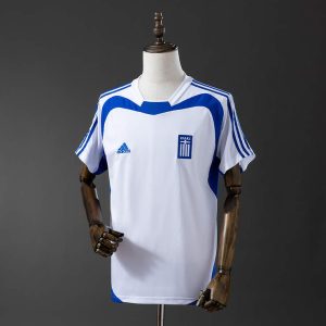 Retro Hellas 2004 Bortedrakt Herre Fotballdrakt