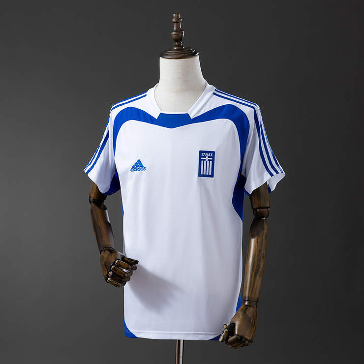 Retro Hellas 2004 Bortedrakt Herre Fotballdrakt