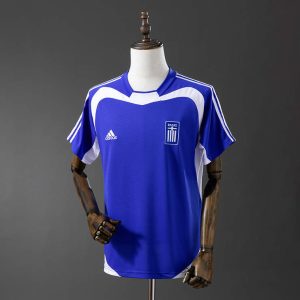 Retro Hellas 2004 Hjemmedrakt Herre Fotballdrakt