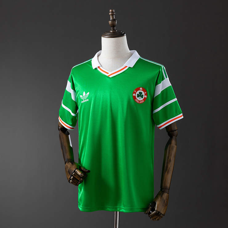 Retro Irland 1988/90 Hjemmedrakt Herre Fotballdrakt