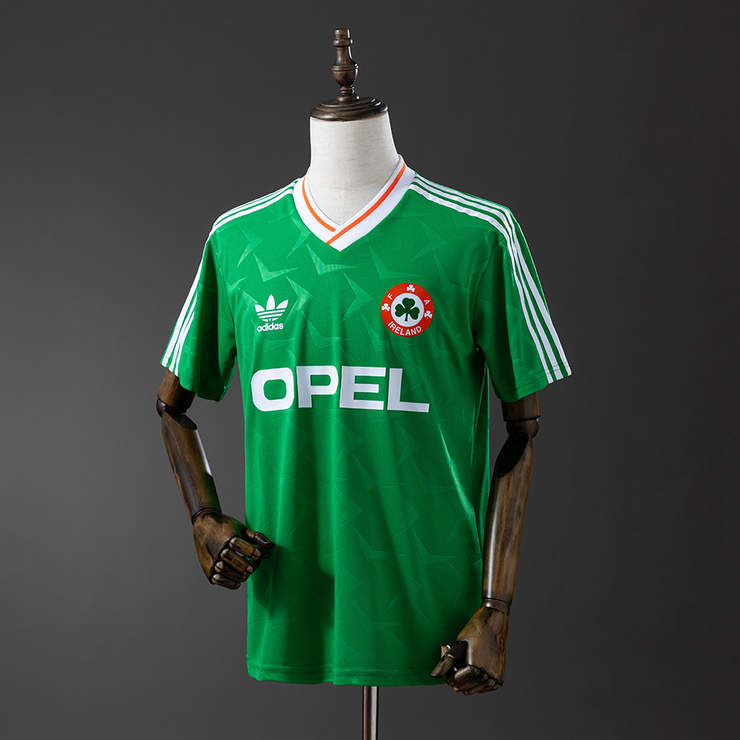 Retro Irland 1990/92 Hjemmedrakt Herre Fotballdrakt