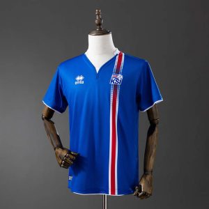 Retro Island 2016/17 Hjemmedrakt Herre Fotballdrakt