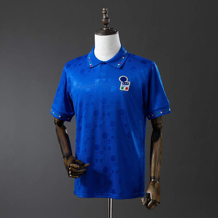 Retro Italia 1994 Hjemmedrakt Herre Fotballdrakt