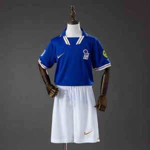 Retro Italia 1996 Hjemmedrakt Barn Fotballdraktsett
